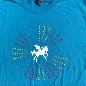 Pegasus Flying Horse Graphic Tee NWOT